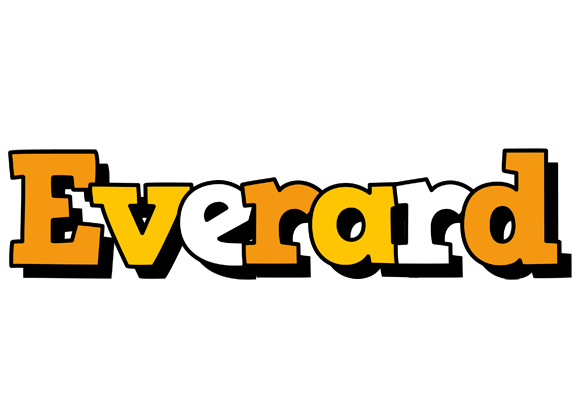 Everard cartoon logo