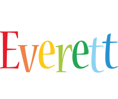 Everett birthday logo