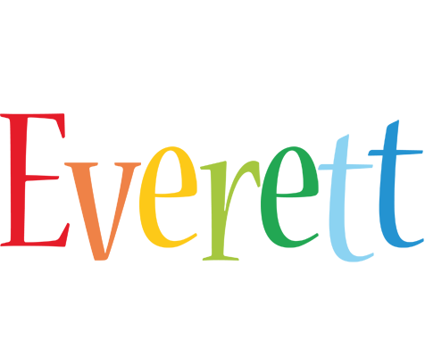 Everett birthday logo