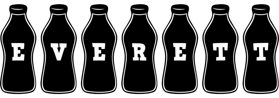 Everett bottle logo