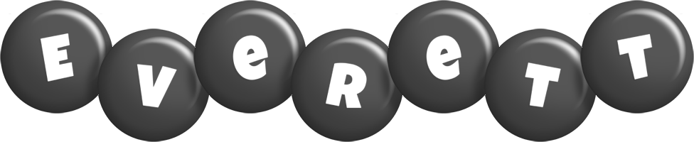 Everett candy-black logo