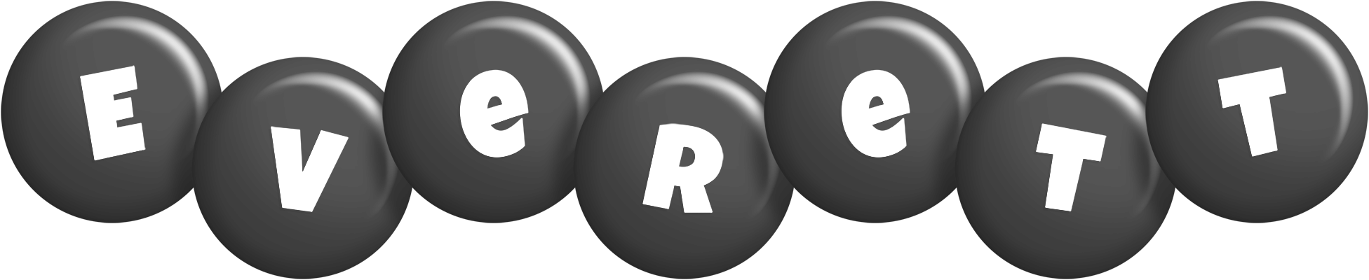 Everett candy-black logo