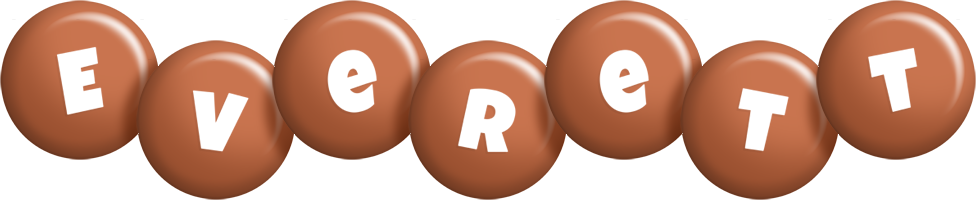 Everett candy-brown logo