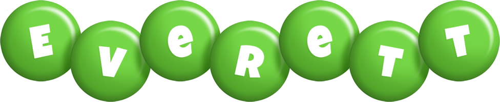 Everett candy-green logo