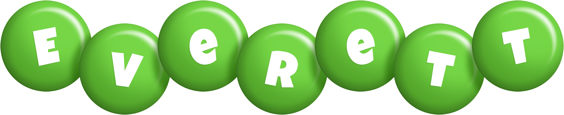 Everett candy-green logo