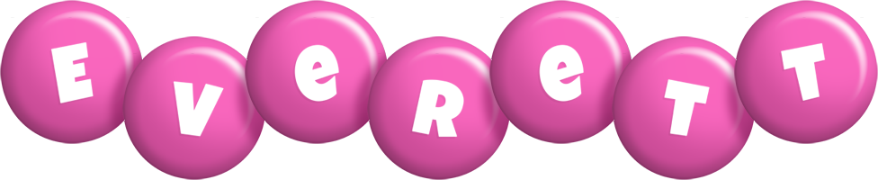 Everett candy-pink logo