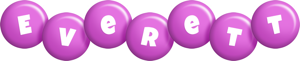 Everett candy-purple logo