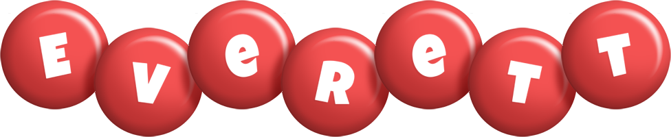 Everett candy-red logo