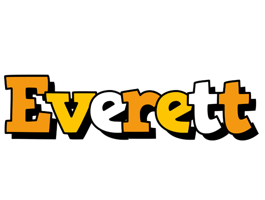 Everett cartoon logo