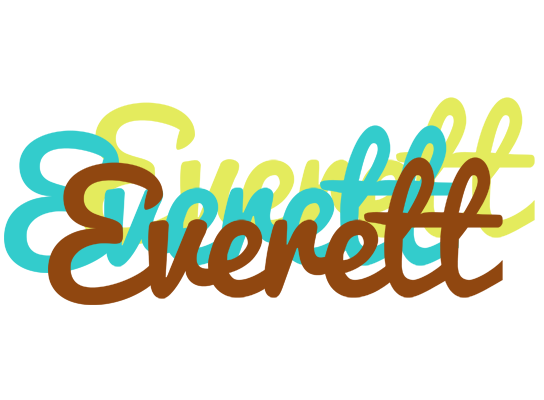 Everett cupcake logo