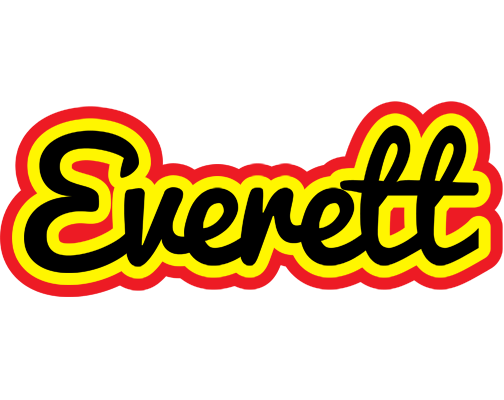 Everett flaming logo