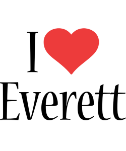 Everett i-love logo