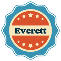 Everett labels logo
