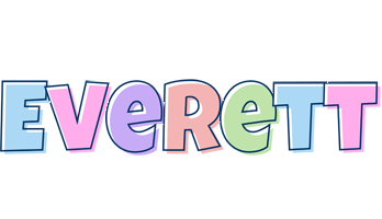 Everett pastel logo