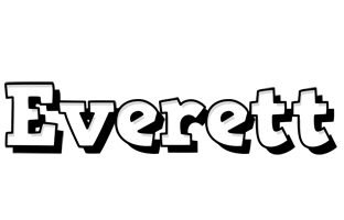 Everett snowing logo
