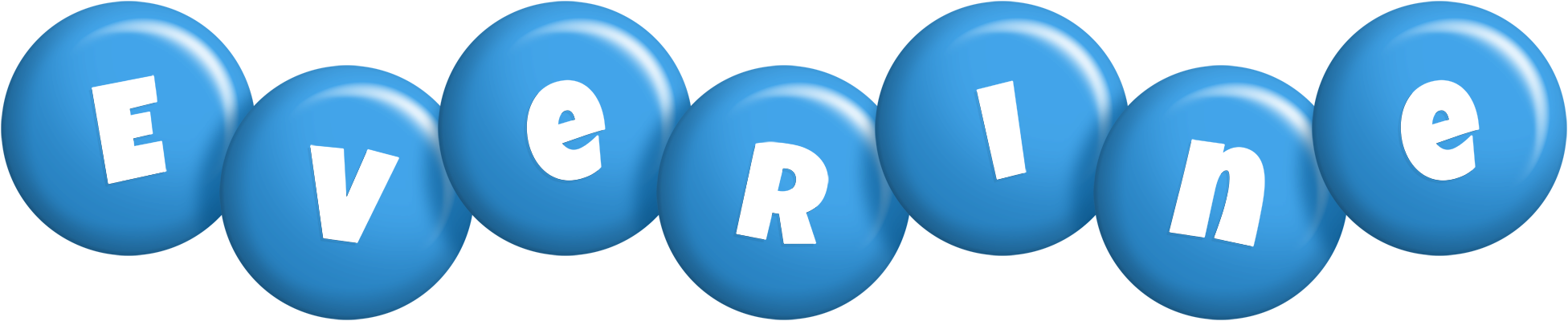 Everine candy-blue logo