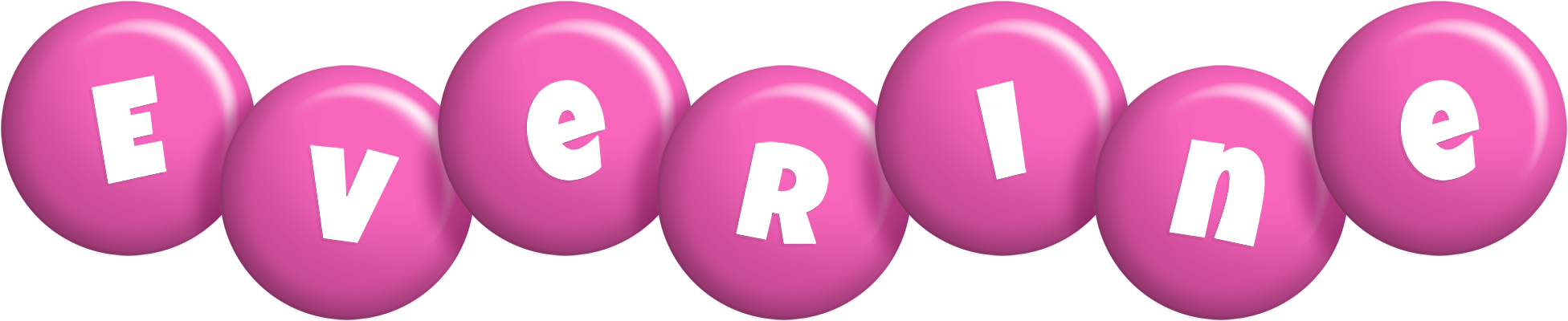Everine candy-pink logo