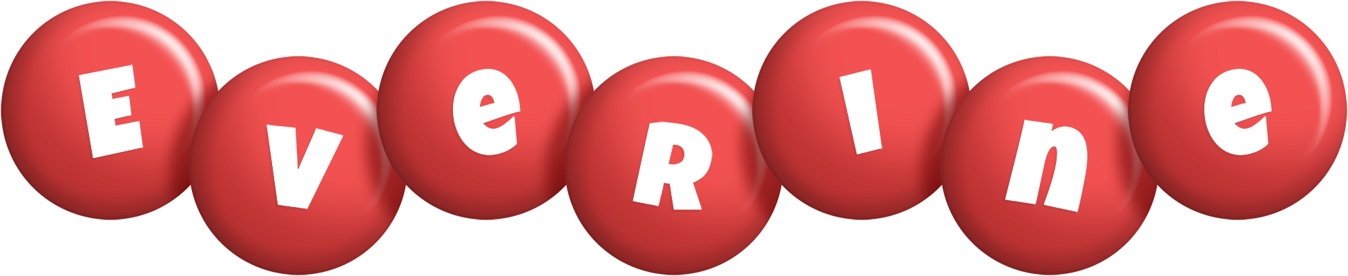 Everine candy-red logo
