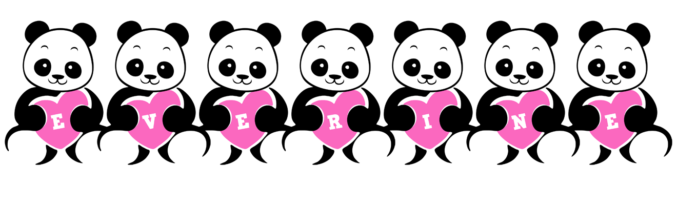 Everine love-panda logo