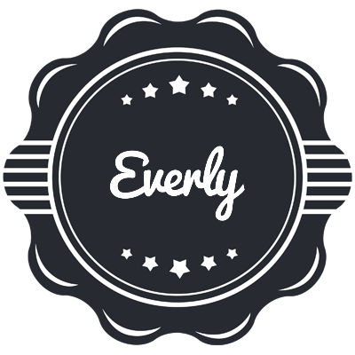 Everly badge logo