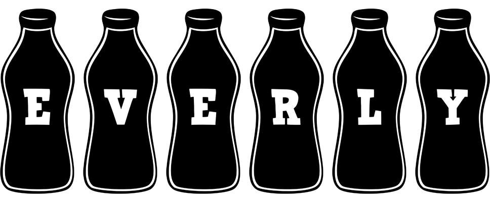Everly bottle logo