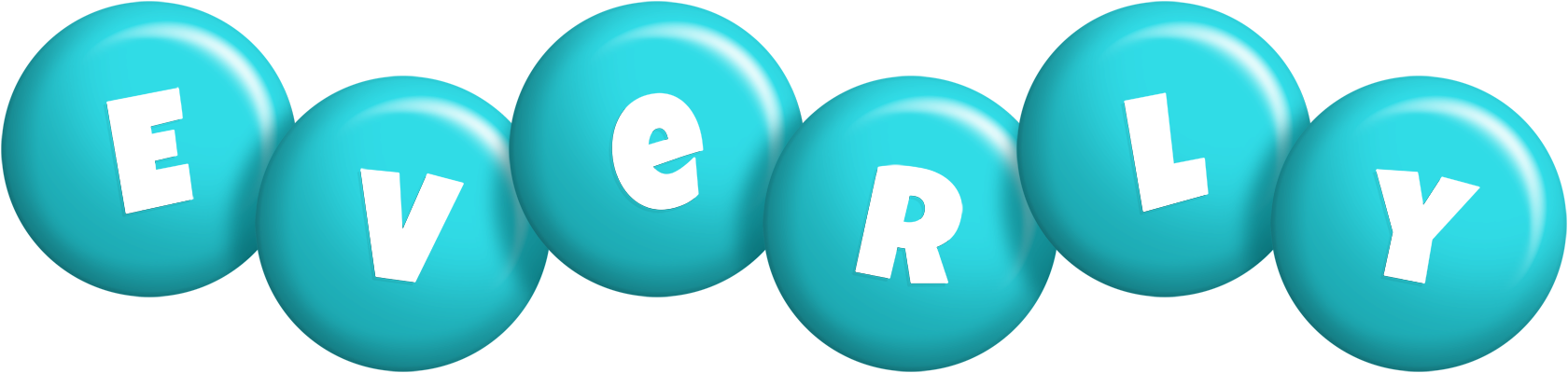 Everly candy-azur logo
