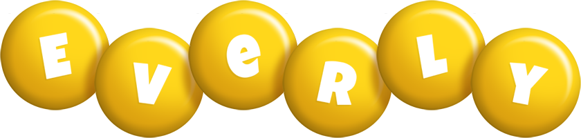 Everly candy-yellow logo