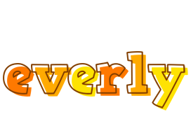 Everly desert logo