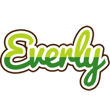 Everly golfing logo