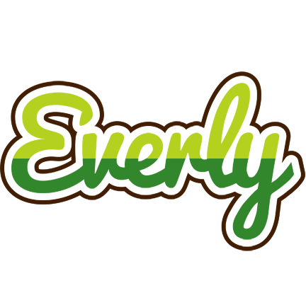 Everly golfing logo