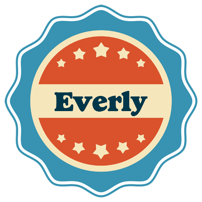 Everly labels logo