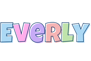 Everly pastel logo