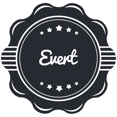Evert badge logo