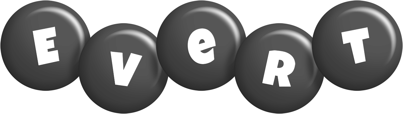 Evert candy-black logo