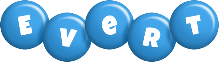 Evert candy-blue logo