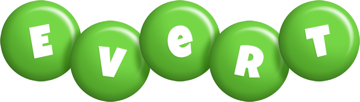 Evert candy-green logo