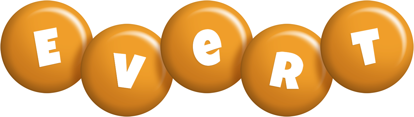 Evert candy-orange logo