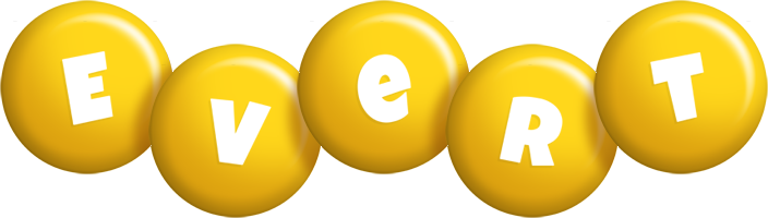 Evert candy-yellow logo