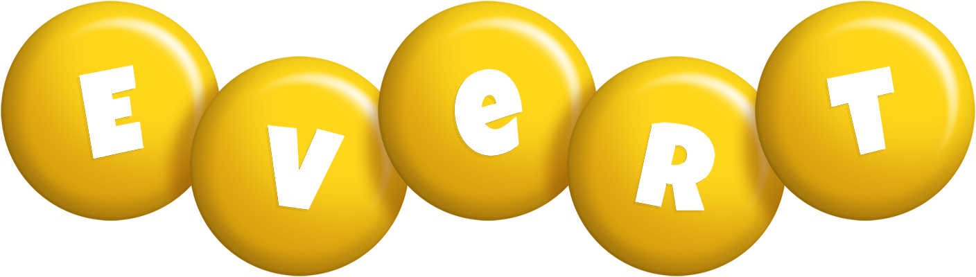 Evert candy-yellow logo