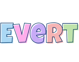 Evert pastel logo