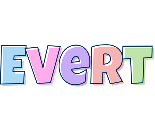 Evert pastel logo