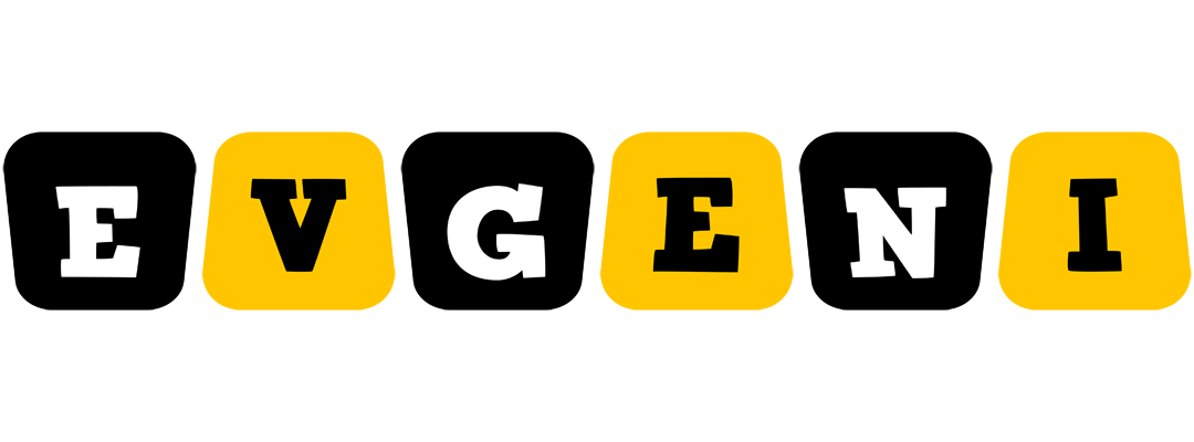 Evgeni boots logo