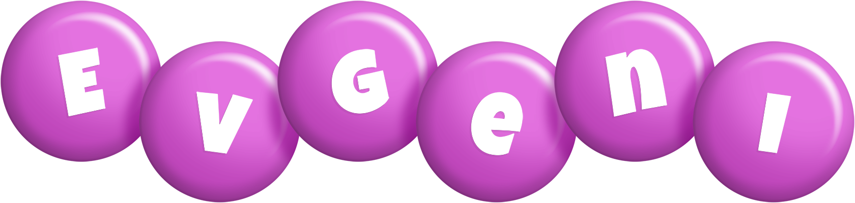 Evgeni candy-purple logo