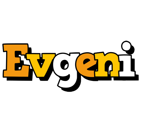 Evgeni cartoon logo