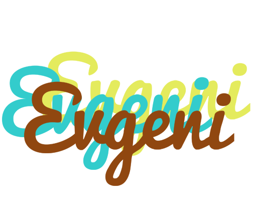 Evgeni cupcake logo