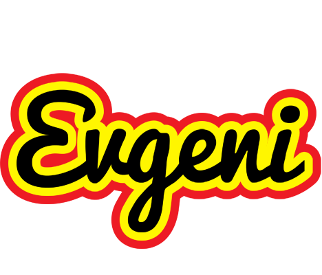 Evgeni flaming logo