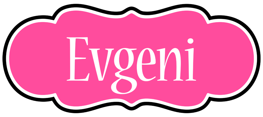 Evgeni invitation logo