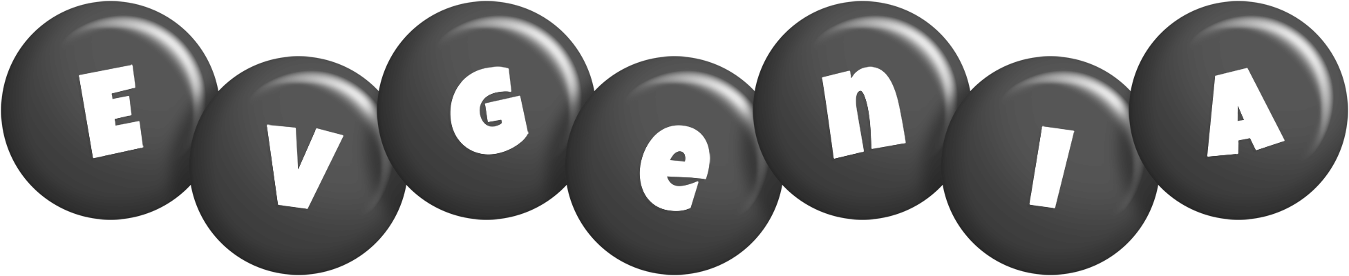 Evgenia candy-black logo