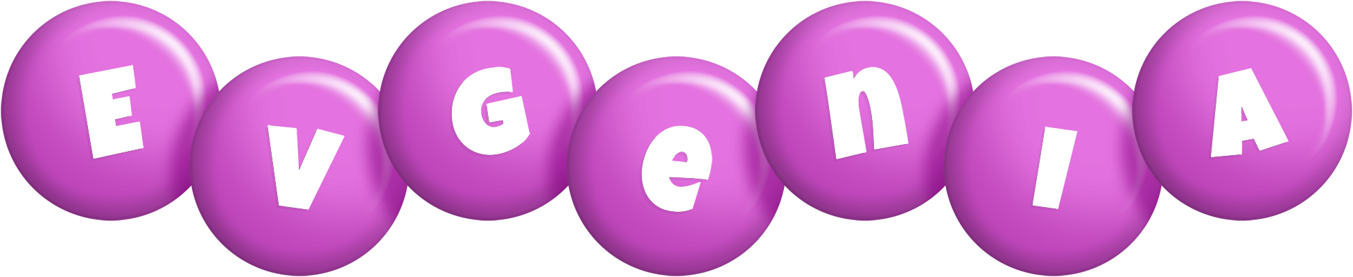 Evgenia candy-purple logo