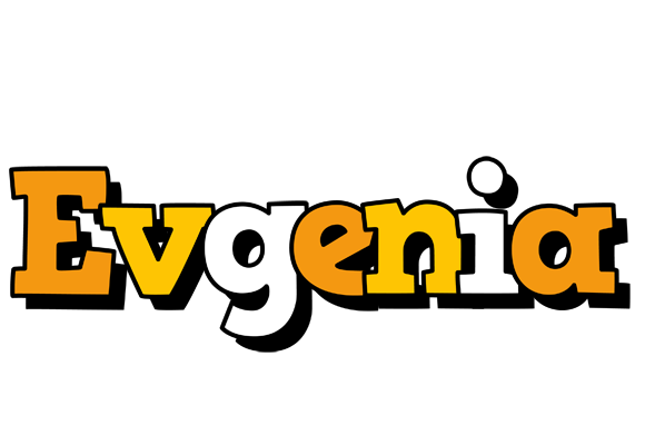 Evgenia cartoon logo
